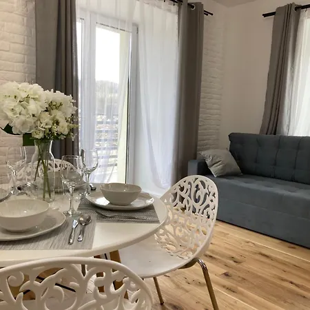 Nowy Rustykalny Z Tarasem - Sowia Apartment Stronie Śląskie